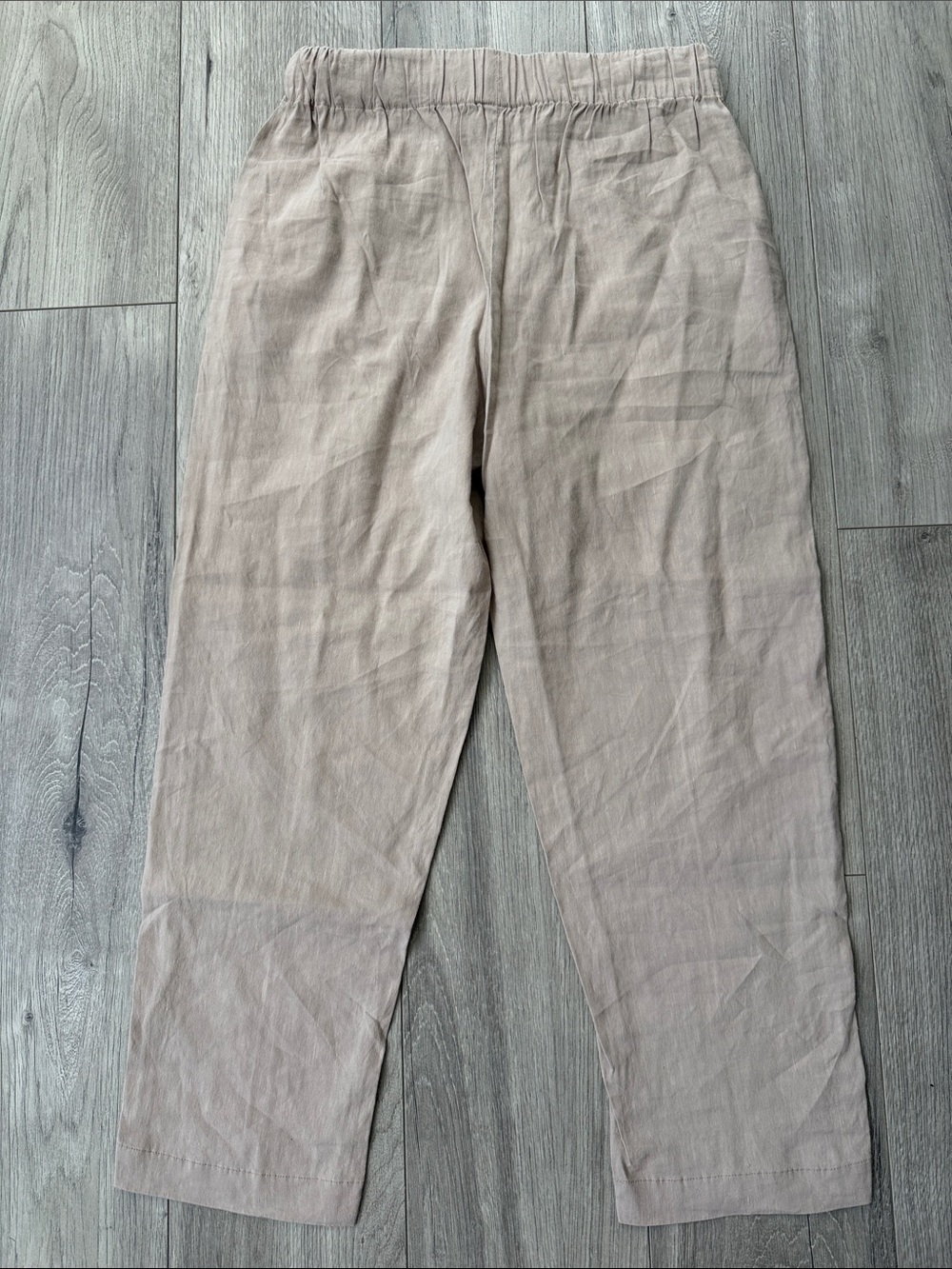 Babaton Linen Cropped Pant - Picture 2 of 6